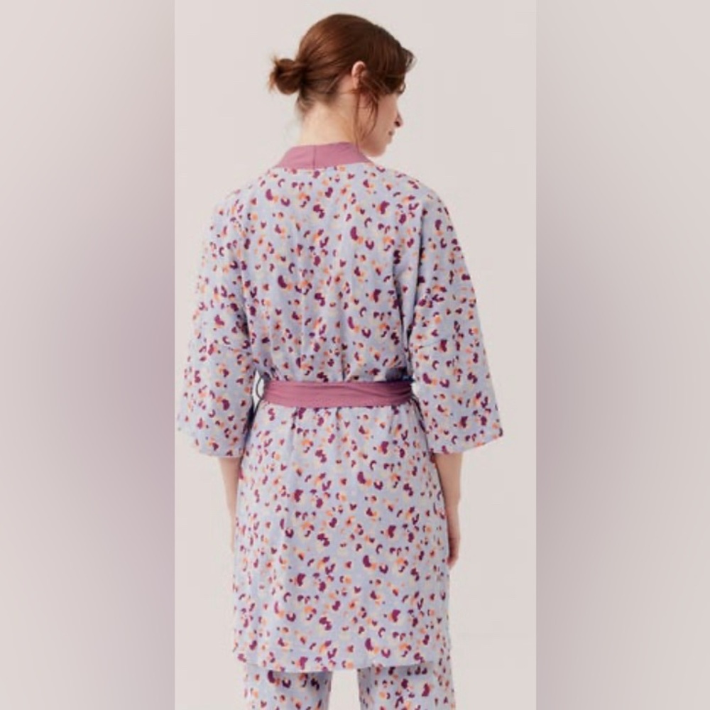 Pact The Staycation Short Robe (missing belt) - Picture 2 of 9